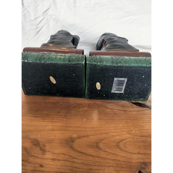 Vintage High Quality “The Child Thinker” Bookends ~ Heavy ~ Charles Dickens - Picture 5 of 9